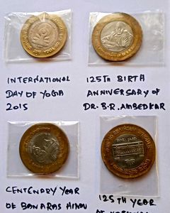 Sixteen 10 R Commemorative Coins Set
