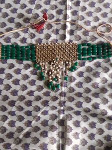Green Beaded Necklace