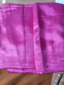 Pink nd orange plane Dress Material