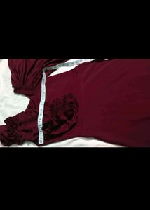 Beutifull Flawer Design Frock For Girls