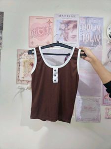 Brown Tank Top