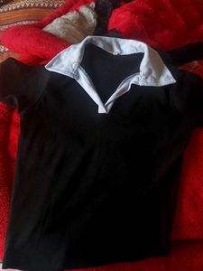 Black Crop Top