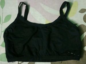 Black Sports Bra
