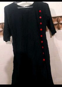 Elegant Black Kurta