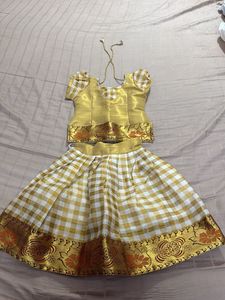 Pattu Pavada Of Size 16