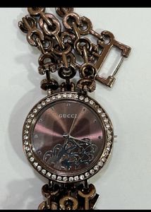 New Gucci Metallic Watch With Studs