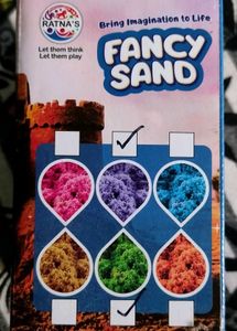 Green And Purple Fancy Sand For Kids