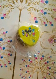 COMBO Of BTS Metallic Box Keychain And Gel Pens