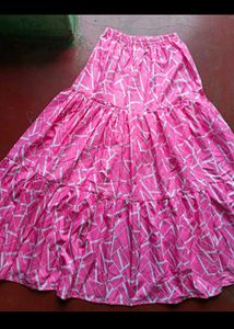 Beach Wear Coord Set - Top And Skirt