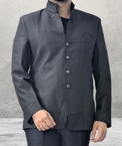 Stylish Black Bandhgala Jacket