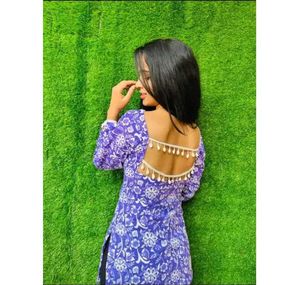 Floral Print Kurta