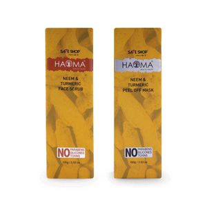 Haoma Ayurvedic  Turmeric Face Mask and ScruB