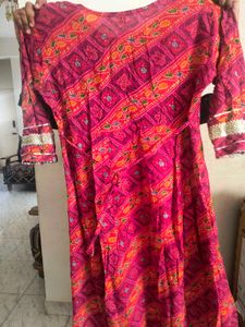 Pink Embroidered Kurta Set