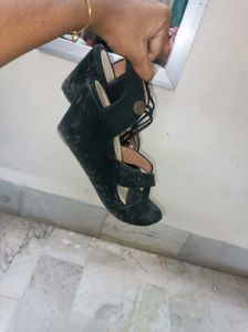 Black Platform Heels