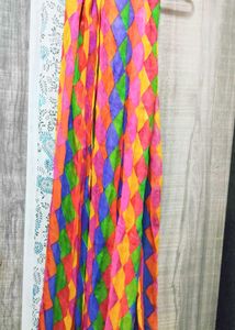 Vibrant Multicolour Chiffon Dupatta