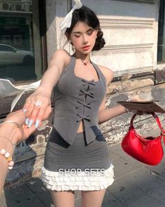 y2k grey co ord set