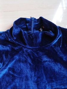 nevy Blue Velvet Tracksuit Set/co ords