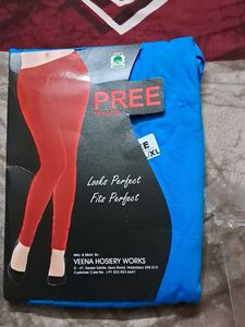 PREE Blue Leggings Size L/XL