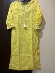 Yellow Kurta