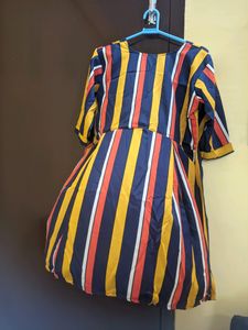 A Line Multicolour Dress