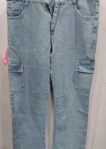 LIKE NEW DENIM CARGO PANT