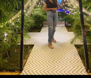 Distressed Denim Jeans