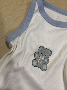 Cute Bear Graphic Tank Top