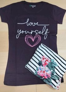 Tshirt With Payjama ❤️