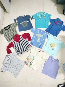 Combo Of  Boy 10 Tshirts