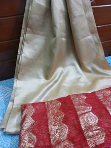 Satin Dress Material With Royal Dupatta