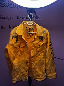 Denim Man Jacket Size M