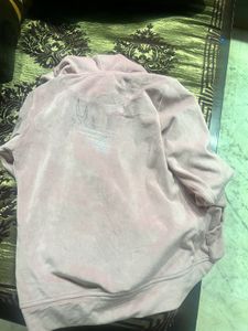 Pink Hoodie with Zipper
