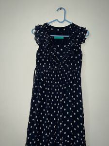 Blue Polka Dot Dress