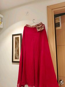 Embroidered Red Blouse