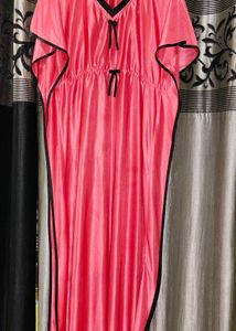 Women Kaftan Nighty With Robe