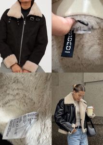 H&amp;M  Suede Biker  jacket