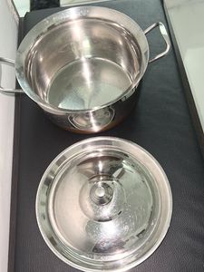 Copper Bottom Steel Cooking Pot