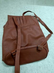 Brown Backpack