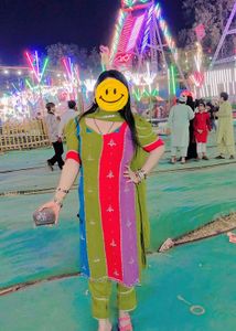 Handwork Multi Colour Suit