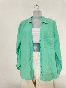 Papaya Y2k Korean Oversized Shirt
