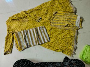Kurtha Suit Set And Nighty