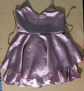Short Satin Frock