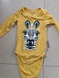 2 Cute Animal Print Bodysuits