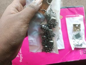 Oxidized Silver Earrings Set