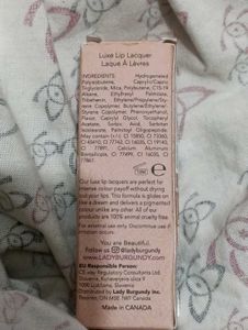 Imported Lady Burgundy Lipstick - Petra