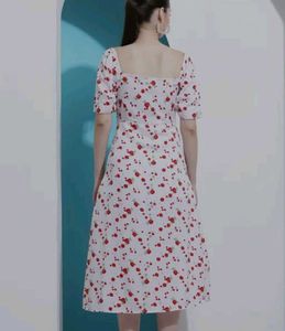 Floral Print Midi Dress