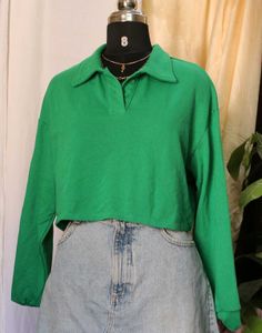 H&M Cropped Sweatshirt