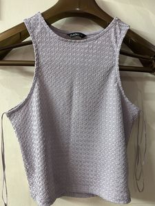Lilac Textured Tank Top