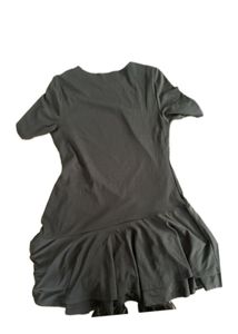 Black Short Sleeve Casual Dress
