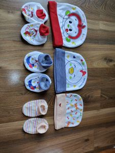 Baby Cap &amp; Bootie Set